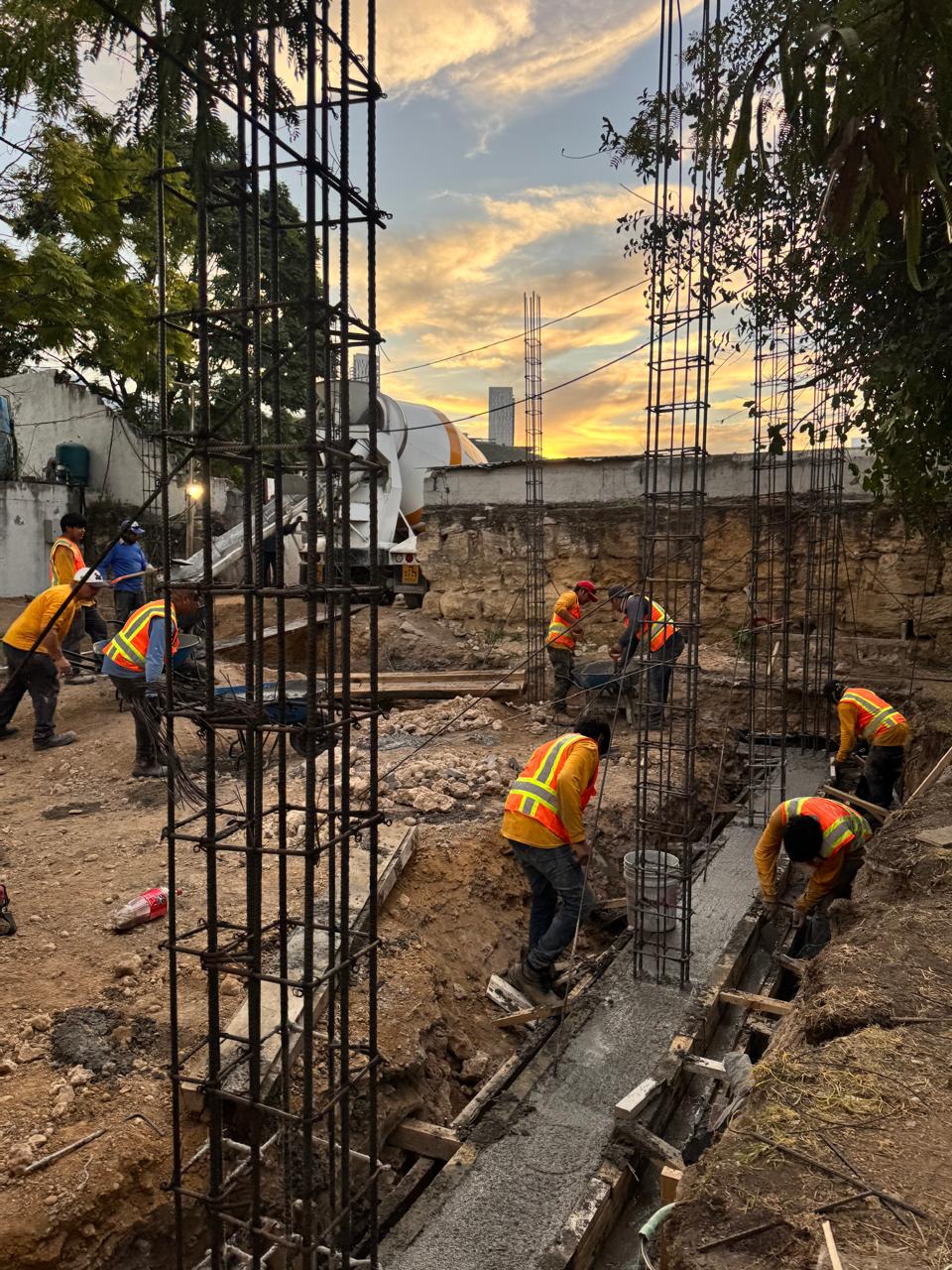 Obra civil · Trabajo realizado por DELMA